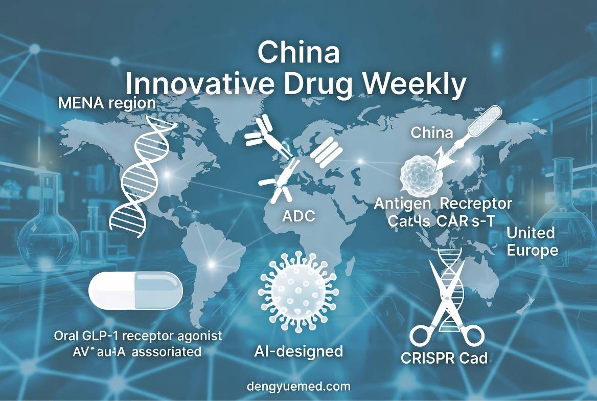 China Innovative Drug Weekly: RNA, ADC, CAR-T and GLP-1 Drive Global Expansion