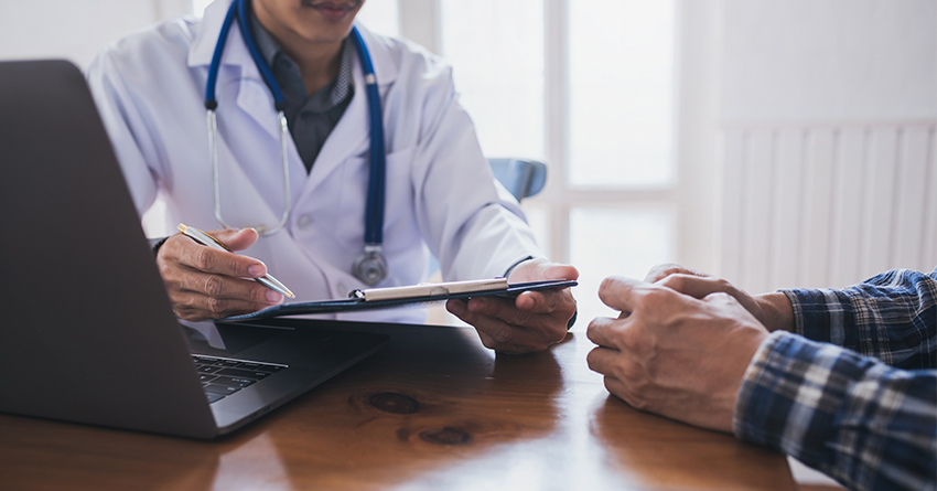 Pancreatic cancer doctor consultation