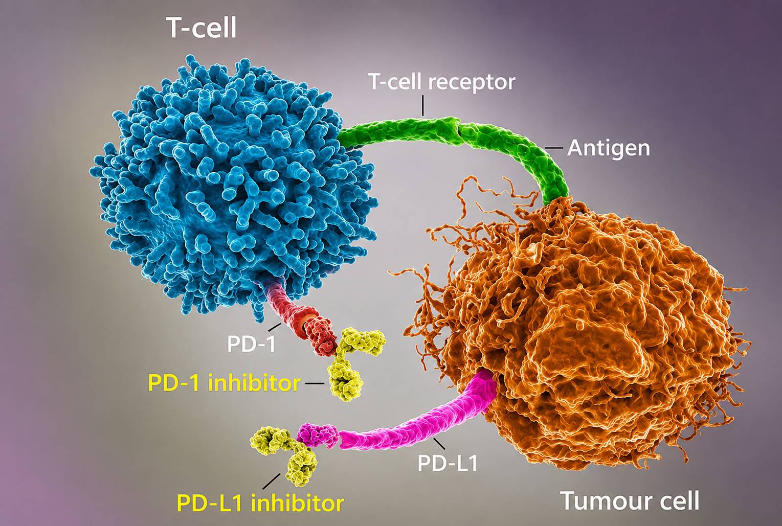 PD-1 and PD-L1 Immune Checkpoint Mechanism