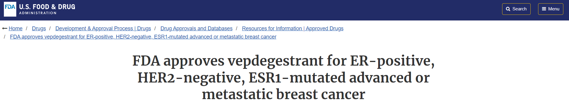 A Milestone for Targeted Protein Degradation: The World’s First PROTAC Drug Approved